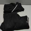 Sampeel Women 2 Piece Lounge Sets Sweatsuit Fall Outfits Matching Wide Leg pants Set Tracksuit Trendy Clothes (Medium, Black)