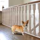 PetSafe Balcony Netting - Stairway Net for Pets & Kids, Clear (10ft*2.6ft Thick)