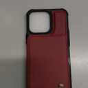 KIHUWEY Compatible with iPhone 13 Pro Wallet Case Credit Card Holder, Premium Leather Kickstand Durable Shockproof Protective Cover for iPhone 13 Pro 6.1 inch(Brown)