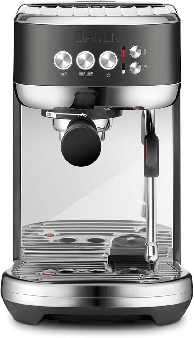 Breville Bambino Plus, Black Stainless Steel