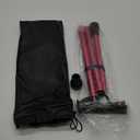 EVENABLY Enhanced Walking Cane (Thicker & Longer) - Foldable, Adjustable, Collapsible, Spare Tip, with Travel Bag | Versatile Walking Stick for Every Height, Weight, Seniors & Adults (Matte Red)