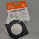 Full Circle Power Couple Cast Iron Pot Cleaner, Pan Scraper, White