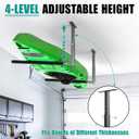 EVERHANGER Adjustable Ceiling Kayak Storage Rack for Garage, 31" for 1 Kayaks