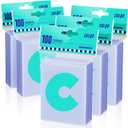 500ct Clear Card Sleeves for Trading Cards, Soft Baseball Sports Card Sleeves, Soft Plastic Protector Fit for MTG Game Standard Cards