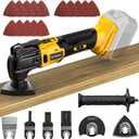 Cordless Oscillating Multi Tool 20V Brushless,Compatible with Dewalt Battery(No Battery),6 Variable Speed 21000 OPM,Quick Blade Change,Oscillating Power Tools for Wood, Metal, Drywall Cutting