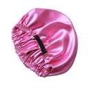 NVNAN Silk Bonnet for Sleeping Women,Adjustable Satin Bonnet for Women Curly Natural Hair,Double Layer Anti Frizz Soft Sleep Cap.