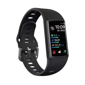 FITVII FINO 2 Slim Fitness Tracker, Smart Watch with Blood Oxygen, Sleep Monitor, 24/7 Heart Rate & Blood Pressure, IP68 Waterproof Health Activity Trackers with Calories Step Counter for Women Men