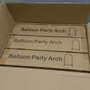 Hemmotop Metal Arch Backdrop Stand, 7.2FT+6.6FT+6FT Wedding Arches for Backdrop, Gold Background Arch Stands Set of 3, Flower Arches Frame for Birthday Party, Baby Shower, Graduation, Garden Dcor