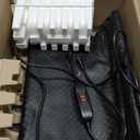 11 ft. x 24 in. Heated Snow Melting Mat Outdoor Anti-Slip Driveway Snow Heat Mat Heated Melt Ramps w/Power Cord