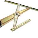 JC Whitney Window Regulator Compatible with Honda Civic 1996-2000 2-Door, Coupe Front, Passenger Side JH462991
