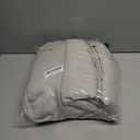 PONY DANCE Girls Curtains for Bedroom Decorative Drapes for Kids Double Layer Curtain Ruffle Sheer Overlay Room Darkening Pretty Chic Princess, 52x84 inch, Cream, 2 PCs