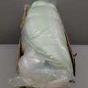 SUNROX Gel Memory Foam Chair Cushions, FadeShield Water-, Stain-Resistant Durable Reversible Seat Cushion Pads with Ties for Indoor/Outdoor Kitchen Dining Office 17"x16" Set of 6, Cream