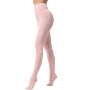 EVERSWE Women's 80 Den Soft Opaque Tights, Women's Tights (Pink)