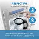 EDRARXD1 Water Filter Replacement for Whirlpool EDRARXD1, Everydrop Filter A, WRFF3536SZ, WRMF3636RZ, WRFF3436RZ, WRMF3636RV, WRMF3636RW, WRMF3636RB, 1 Count
