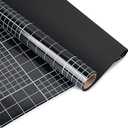 HIDBEA Blackout Window Film with Grid Line (17.5in x 13.1ft)