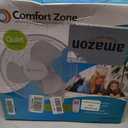 Comfort Zone 16-Inch Fan with Remote Control Quiet 3-Speed Oscillating Indoor Fan with 90 Wide-Angle Airflow, Timer & Sleep Modes Space-Saving Wall Fan for Bedroom, Home Gym & Office, White
