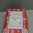 Bubble Mailers 6x9" - Red Snowflake Baubles with Writable Area - 25 Pack - Holiday Poly Padded Envelopes and Bubble Shipping Mailers