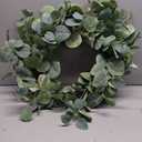 20inch Eucalyptus Wreaths for Front Door Spring and Summer Green Wreath with Berries Farmhouse Door Wreath Year Round Wreaths for Front Door Indoors