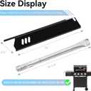 GR2215120-OG-00 Grill Replacement Parts for Outdoor Gourmet 4 Burner GR2215101-OG-00 FSOGBG1106 Gas Grill, Burner & Heat Plates Shield Tents for Outdoor Gourmet UFHP2 GR2215120-og-00 Grill Parts Kits