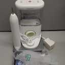 Electric Toothbrush with Water Flosser 3-in-1 Combo, Professional Sonic Toothbrush for Adults, 3 Brush Modes+5 Floss Speeds, Rechargable, 2.0 Flossing Toothbrush for Oral Care, Portable Travel Case (White)