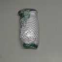 Blooming Jelly Women's High Waisted Bikini Sets Drawstring Tummy Control Swimsuits Crisscross Tie Back Bathing Suit S