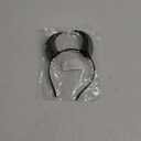 L'VOW Black Witch Demon Horns Headband Devil Headpiece Halloween Evil Headdress Costume