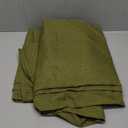 BALCONY & FALCON Extra-Large Table Cloth for 8ft Rectangle Tables Waterproof & Crease-Proof Farmhouse Tablecloth for Banquet, Wedding, Baby Shower Christmas Holiday Party (Olive, 91" x 156") (Fine Yarns - Olive)