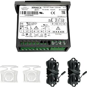 W0302184 Digital Refrigerator Controller for Atosa, Replacement Part MBF8001 MBF8002 MBF8003 MBF8501 MBF8501GR MBF8503 MBF8503GR MBF8504 MCF8701 MCF8703 W0302184 Digital Refrigerator Controller for Atosa, Replacement Part MBF8001 MBF8002 MBF8003 MBF8501 MBF8501GR MBF8503 MBF8503GR MBF8504 MCF8701 MCF8703