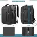 AREYTECO Travel Backpack, Expandable Large Carry On Backpack for Men Women 17.3 Inch (20''x13''x10'')