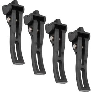 Rear Clamp Universal Replacement Parts for Hard Folding or Soft Folding Tonneau Cover, Truck Bed Tonneau Cover Clamp, 4 Pcs