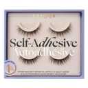 Velour Effortless Self Adhesive Eyelashes (2-Pack), Reusable Pre Glued Strip Lashes, No Trim Needed Lash Strips, Press On Eyelashes No Glue Needed, Lightweight Adhesive Eyelash Strips