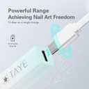 TAYE Mini Nail UV Light for Gel Nails,Portable 3W Purple Handheld Led Nail Lamp，Professional USB Nail Dryer for Curing Gel Nail Polish Nail Glue Lamp with Type C for DIY at Home Nail Salon