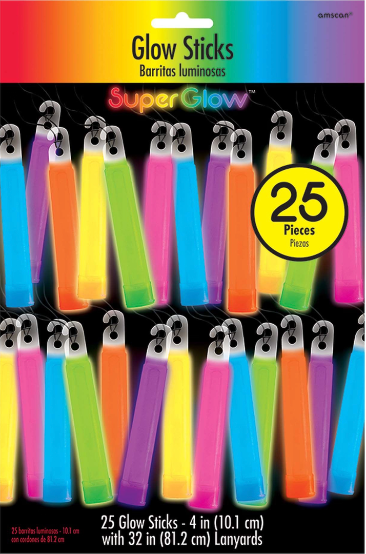 GLOW STICK NECKLACE (25 Pieses)