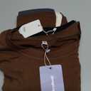 Velvelhall 4 Pack Women's Cap Sleeve Shirts Basic Crop Tops Solid Crewneck T-Shirts Loose Fit Tank Summer Casual Tees(Black, Brown, Cream, Dark Gray,Medium)