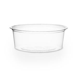 Vegware Compostable Clear PLA Plastic 2oz Containers, Case of 2000, Small Portion Condiment Sauce Containers, Renewable Plant-Based Sample Cups, Lid, Disposable