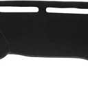 Dash Cover Mat Compatible with Toyota Tacoma 2016-2022 2023 Dashboard Cover Coolable Washable Protector Dashboard Pad Dash Mat for Tacoma 2023 Accessories Polyester Black