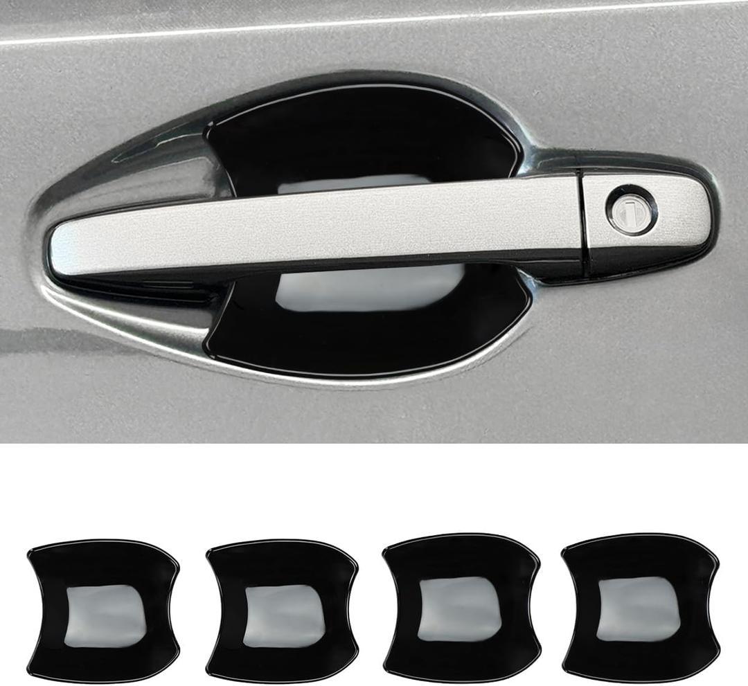 Exterior Door Handle Bowl Cover Compatible for Subaru Forester 2025 2026 Accessories for Forester 2025 Door Handle Bowl Scratch ProtectorNot fit for Subaru Forester Wilderness