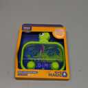 Handheld Water Game with Light  Water Ball Target Toy for Kids Ages 3+, Retro Fidget, Screen-Free Car Travel Game, Road Trip, Airplane, Portable Autism Gift (Green Dinosaur)