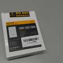 BESTTEN 2 Pack Dimmer Light Switch, Universal Lighting Control, Single Pole or 3 Way, Compatible with LED Dimmable Lamp, CFL, Incandescent, Halogen Bulb, Decorator Wallplate Included, UL Listed, White (Standard)