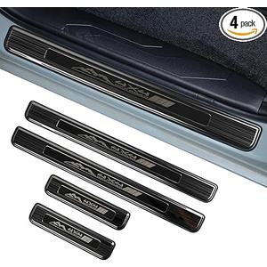 4 Pcs Stainless Steel Door Sill Protector for Toyota Tacoma 2016-2025 Accessories Interior Door Entry Guard Cover Trim