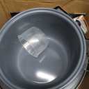 AROMA 8-Cup (Cooked) / 2 Qt. Digital Rice & Grain Multicooker, Durable Nonstick Inner Pot, Oatmeal, Steam, White & Brown Rice, Keep Warm