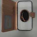 Bocasal Detachable Wallet Case for iPhone 16e RFID Blocking Card Slots Holder Premium PU Leather Magnetic Kickstand Shockproof Wrist Strap Removable Flip Protective Cover 6.1 Inch 5G (Rose Gold)