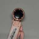 Portable Handheld Turbo Fan - 5 Gear High Speed 4000mAh Rechargeable Mini Personal Hand Fan Blow Cold Air, Battery Operated Travel Essentials, Beach Vacation, Gifts for Women, Men (Pink)