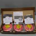 Kidde Smoke and Carbon Monoxide Detector, AA Battery Powered with LED Status Lights, 85 dB Alarm, 5 inches, 30CUDR, 3 Pack