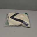 Woven Tufted Boho Lumbar Throw Pillow Cover, Modern Decorative Geometric Chevron Cushion with Tassels, Farmhouse Tribal Pillowcase for Couch Sofa Bedroom Living Room, 12 x 20 Inches, Black, Ivory