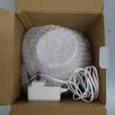 HealthSmart 500ML Essential Oil Diffuser for Large Rooms, Cool Mist Humidifier and Aromatherapy Diffuser, Adjustable Timer, Mist Mode and 7 LED Light Colors, White (Pack of 1)