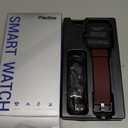 Pedometer Watch Senior Friendly No App/Phone Required, Waterproof Fitness Tracker Watch with Step Counter Calories/Sleep Tracker for Walking Running for Men Women (Purple)