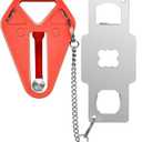 Travel Door Lock for Hotel Rooms Apartment Locks Home Security Defender Door Lock Latch Extra Door Locker from Inside Hotel Safety Door Locks for Travelers Portable Lock for Door Security