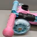 3 Wheel Scooter for Kids Ages 6-12,Kids Scooter with Light Up Wheels, Sturdy Deck Design, and 4 Height Adjustable Suitable for Kid Ages 3-12