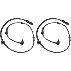 Front ABS Wheel Speed Sensor Left Right fit for 4WD 1999 2000 2001 2002 2003 2004 Ford F250 F350 F450 F550 Super Duty Truck, Ford Excursion, Driver Passenger Side, ALS197